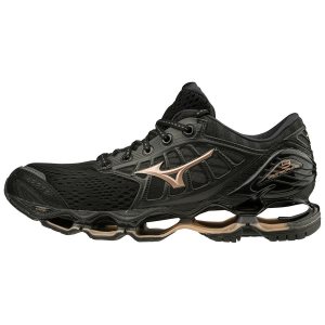 Mizuno Wave Prophecy 9 Womens Running Shoes Canada - Black